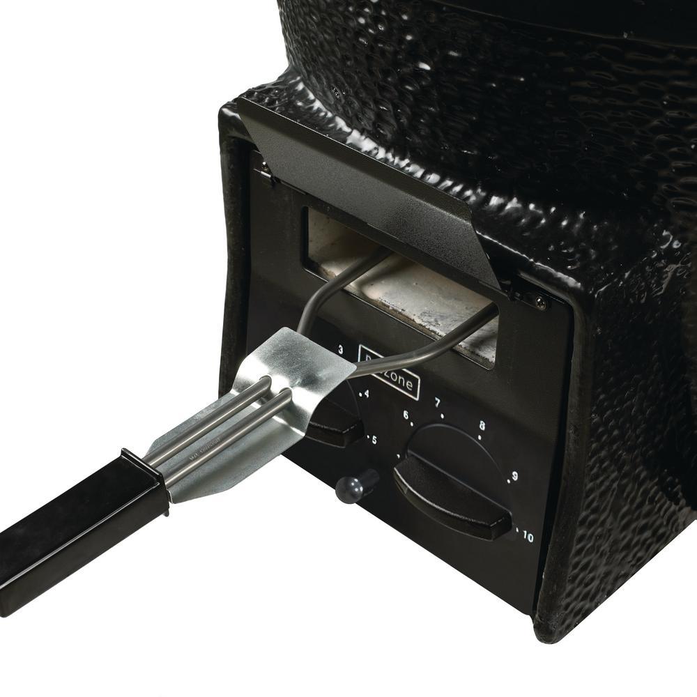 Charcoal Grill 10 lb. Fuel Capacity Removable Ash Catcher Stainless