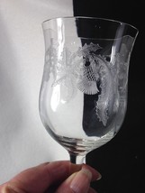 Tiffin SPECIAL THISTLE 14197 Fabulous Set of 4 Water Goblets Discontinue... - $79.15