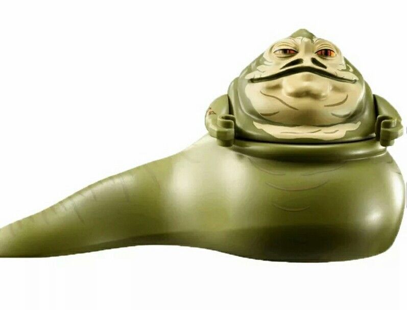 Jabba The Hutt with Princess Leia chain Star Wars Minifigure Building ...