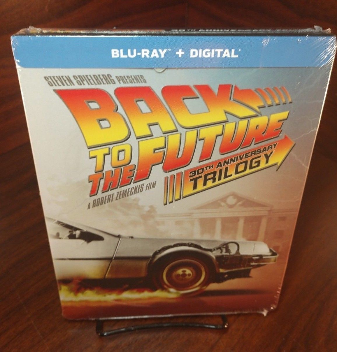 Back to the Future Trilogy Steelbook (Blu-ray + HD DIGITAL)-30TH ...