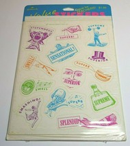 1990 Vintage Hallmark Value Stickers 8 Sheets Great For Teachers “Way To Go!” - $12.99