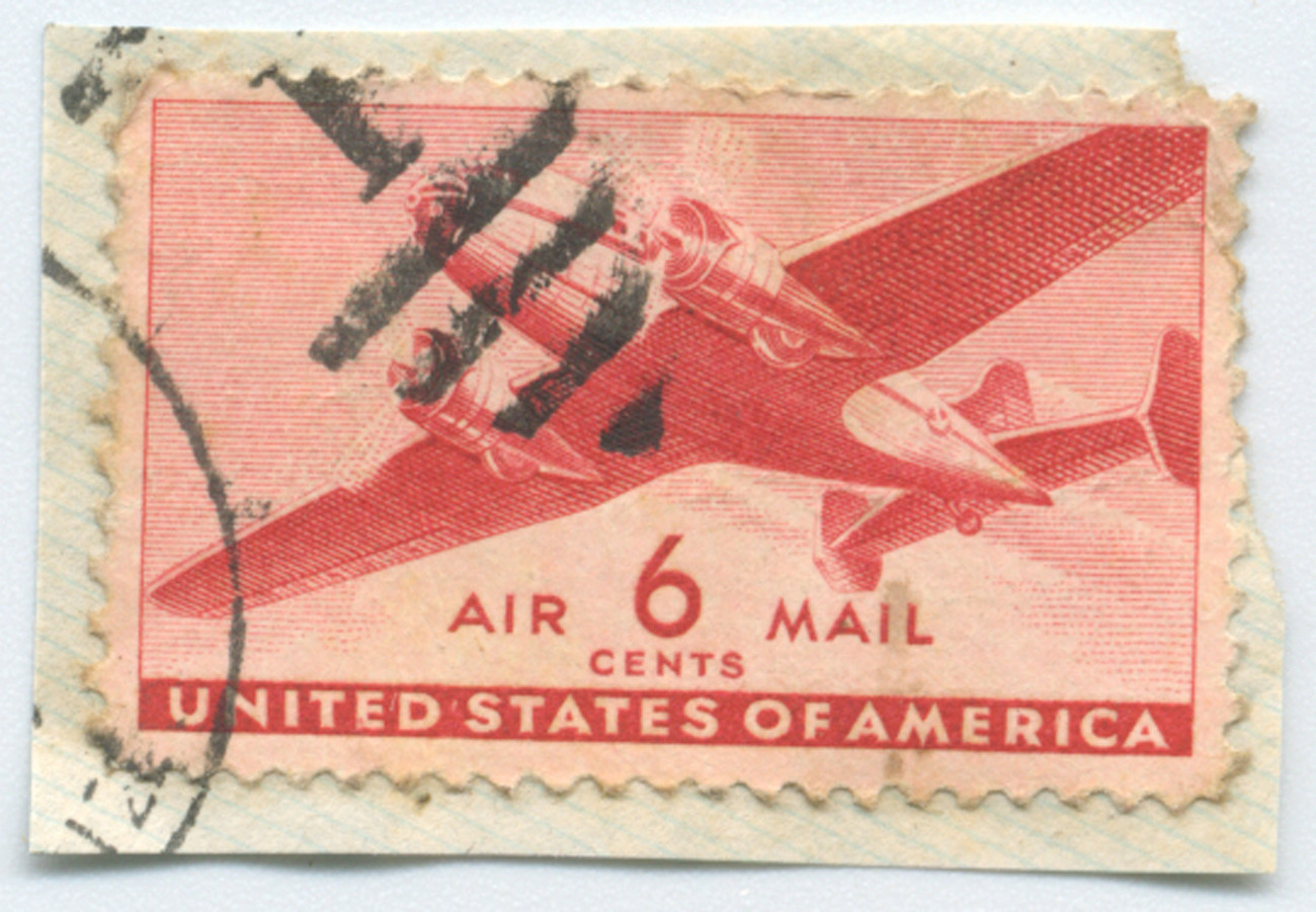 5 cent airmail stamp