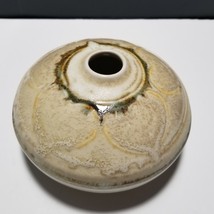 Stone Soldier Pottery Jacksonville Vermont Glazed Stoneware Vase / Oil L... - $12.19