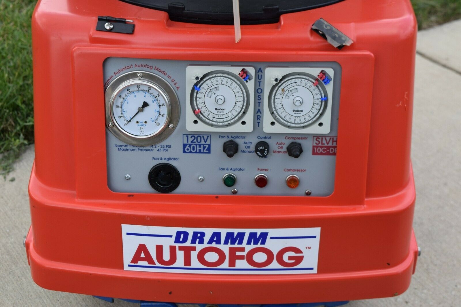 Dramm AutoFog Auto Fogger Large Greenhouse Chemical Pesticide Fog