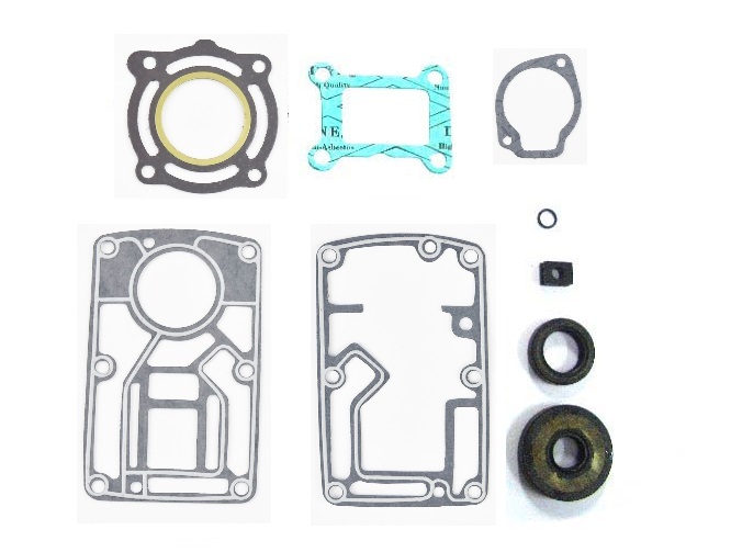 FOR YAMAHA 2HP GASKET SET (1989-2000) 6A1-W0001-02, 6A1-W0001-A2, 6A1 ...