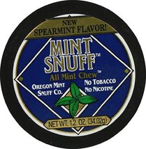 Oregon Mint Snuff Co. - Mint Snuff All Mint Chew - Spearmint Flavor 1.2o... - $16.99