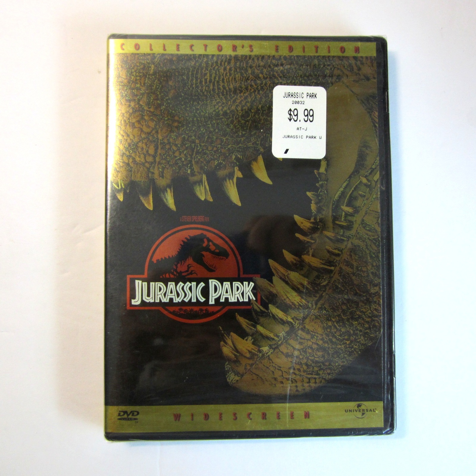 Jurassic Park Collectors Edition Dvd Widescreen 60 Mins Bonus Footage New Dvd Hd Dvd