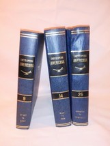1974 Encyclopedia Americana International Edition Vols 9, 14 &amp; 26 Only S... - $24.30