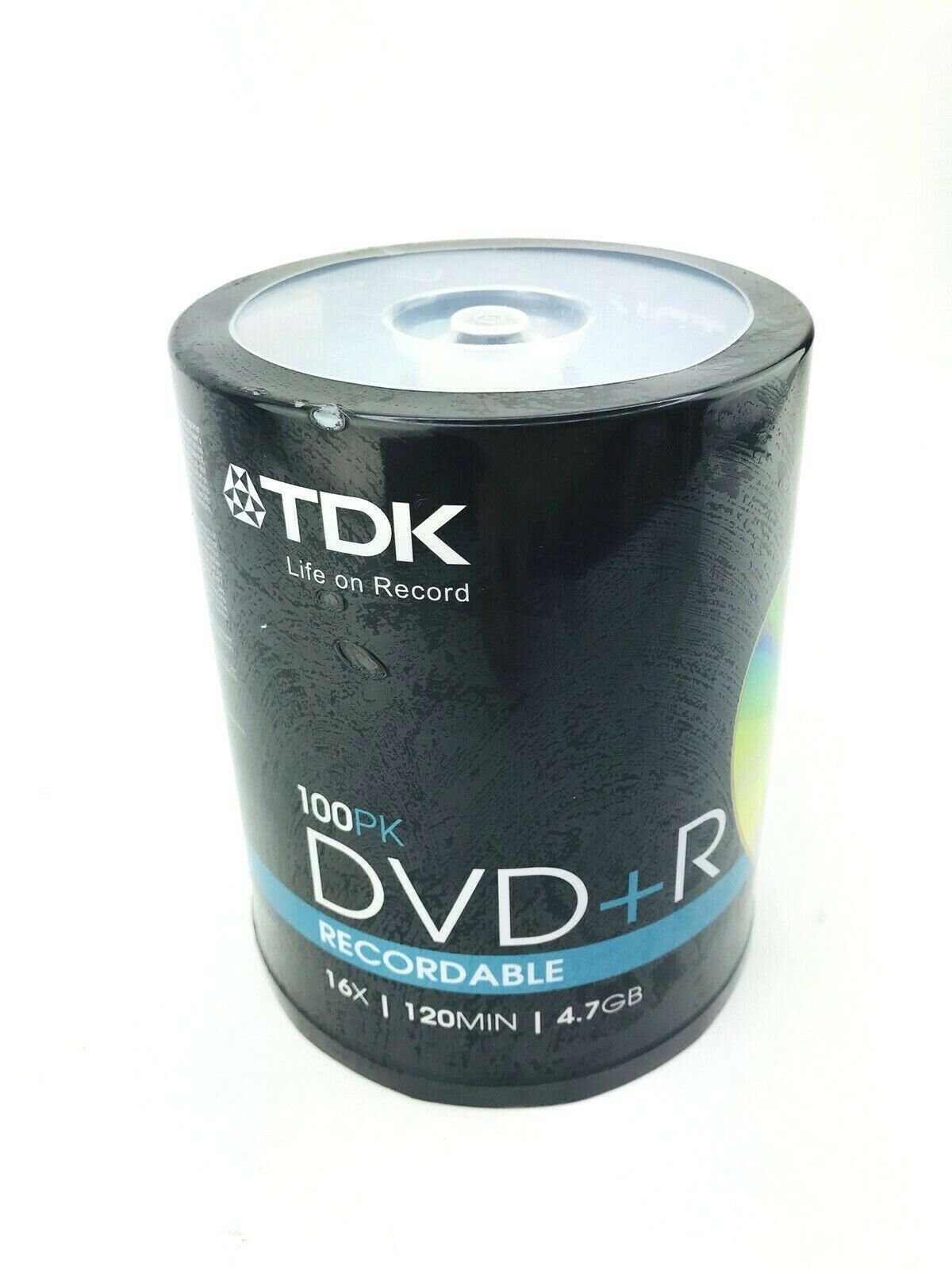 TDK DVD+R Recordable 1-16X 4.7Gb 100 Pack Spindle - New Recording media ...