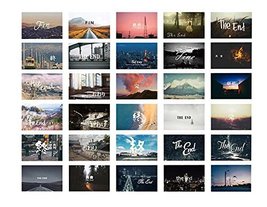 The End Theme Set of 30 Postcards for Weddings, Parties, Receptions - $13.24