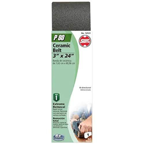 Shopsmith 3-in W x 24-in L 80-Grit Commercial Sanding Belt Sandpaper - $10.31
