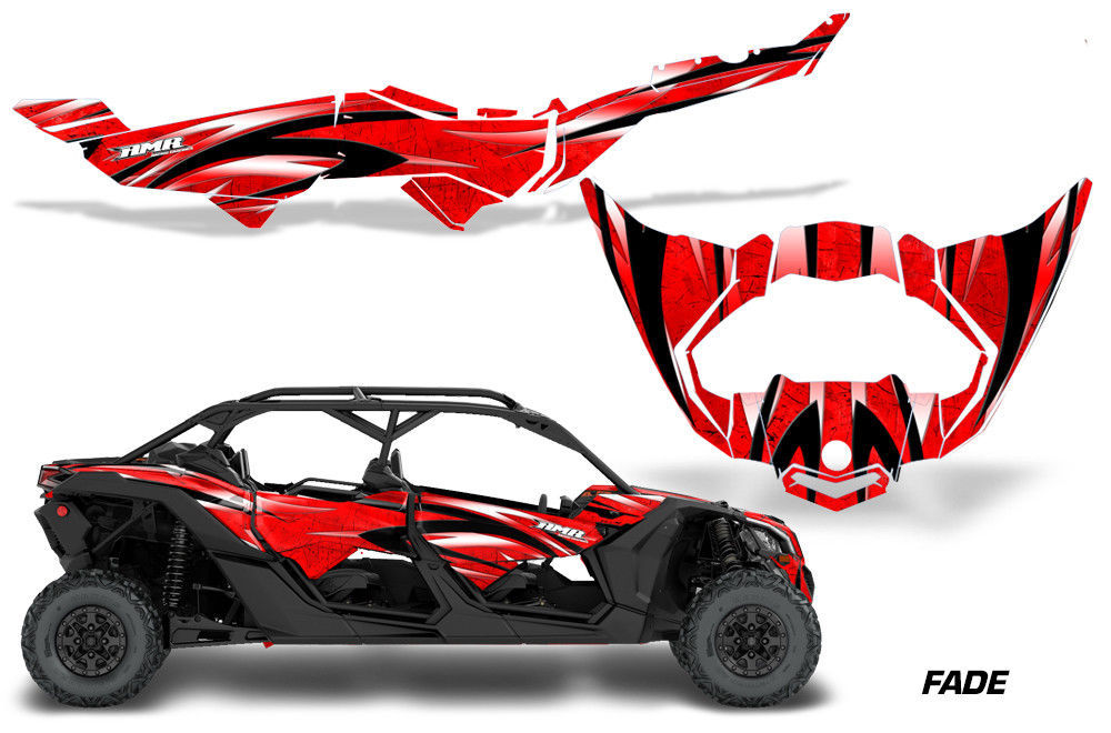 Can Am Maverick X3 MAX DS RS 4 Door Trim Kit Graphic Wrap Sticker 2016