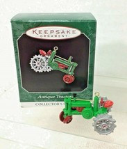 1998 Antique Tractors #2  Miniature Hallmark Christmas Tree Ornament MIB... - $9.41