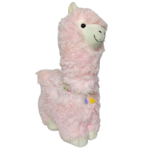 MTY International Valentine Pink Llama Plush Stuffed Animal 2020 19.5" - $39.60