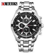 Mens Watches Curren Military Sport Quartz Men Watch Luxury Brand Male Wristwatch - $21.85