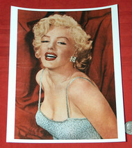 20.3x25.4cm Color Photo of Marilyn Monroe in Low Cut Party Dress Reprint on - $9.87