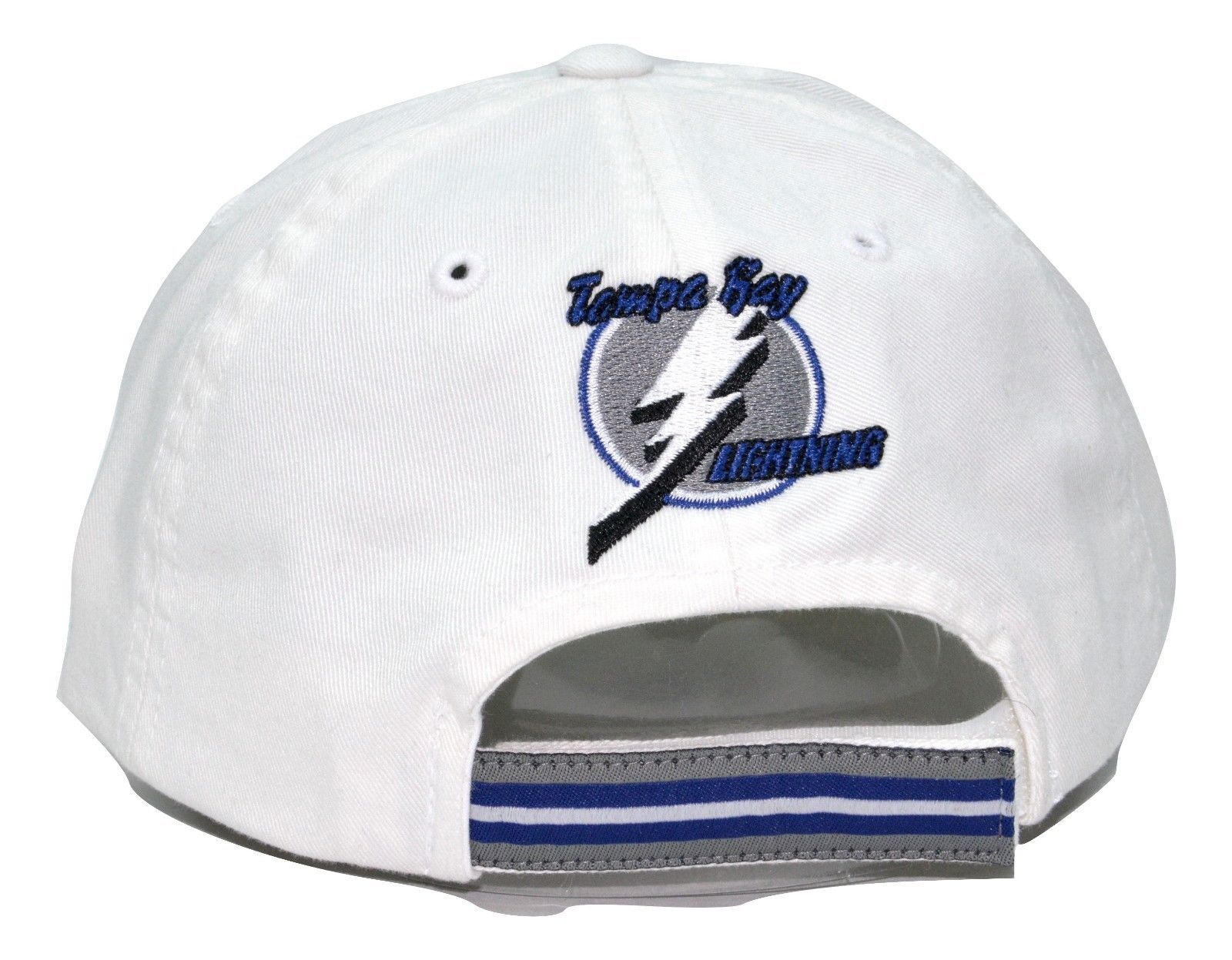 Tampa Bay Lightning American Needle NHL Cabana Adjustable White Hockey