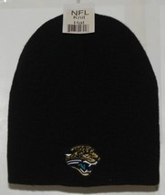 NFL Team Apparel Licensed Jacksonville Jaguars Black Winter Cap image 1