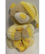 Hug Fun Yellow Pajamas Prayer Bear Know I lay me down to sleep. Working ... - $11.87