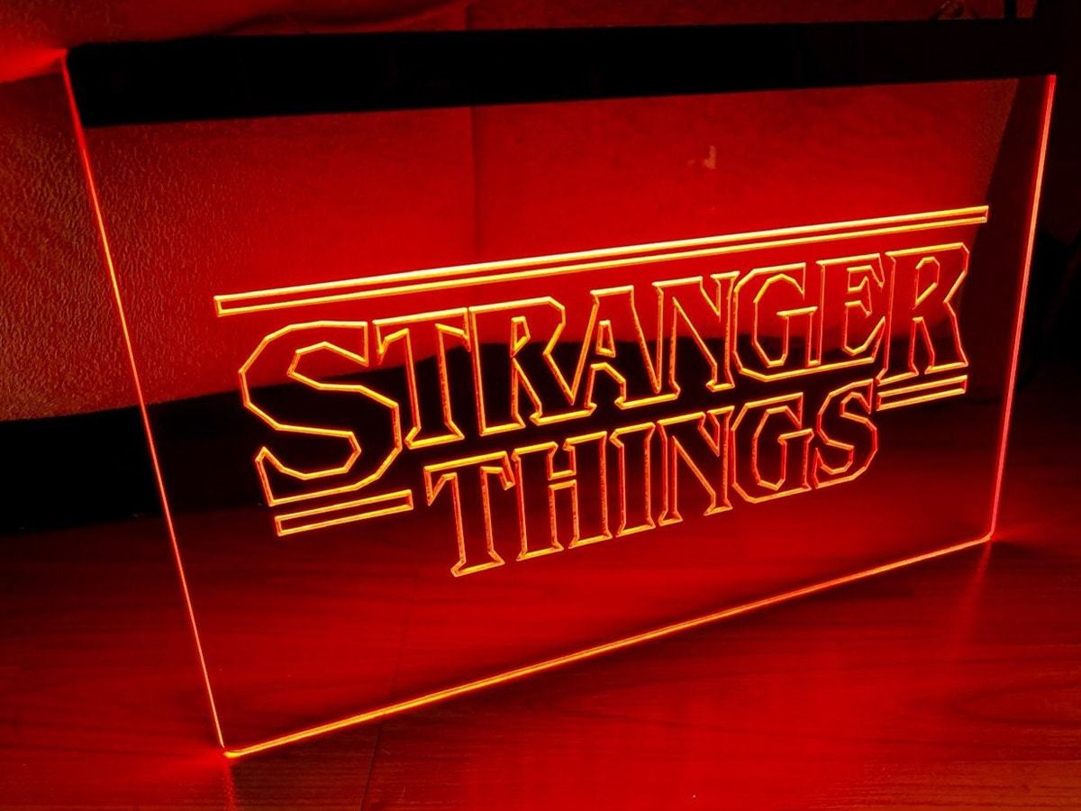Stranger Things LED Neon Sign home decor craft display glowing film lover