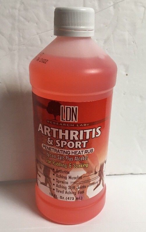 Arthritis & Sport Heat RubEpsom Salt + AlcoholLDN