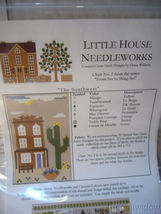 Little House Needleworks Sea to Shinning Sea Broder and 5 Houses Linen Needle image 4