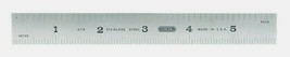 General Tools 6" PRECISION RULER 676 Stainless Steel Precise Measurements NEW!! - $12.20