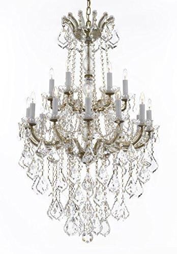 Chandelier Made with Swarovski Crystal! Maria Theresa Crystal Chandelier Chandel - $773.48 51uh4zn5zdl. sl1500