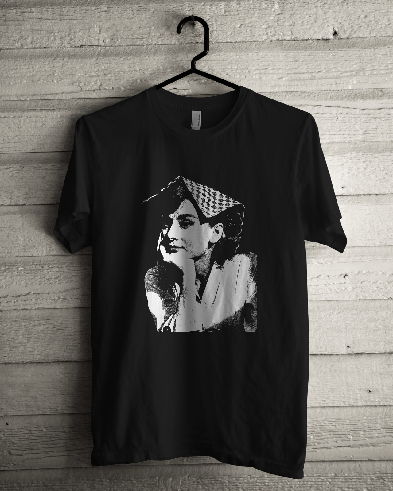 audrey hepburn tuxedo shirt