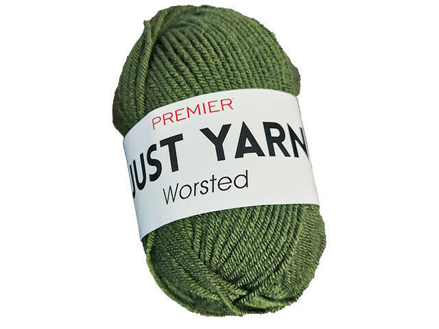 Premier Just Yarn Worsted in Leaf Green #1116-94