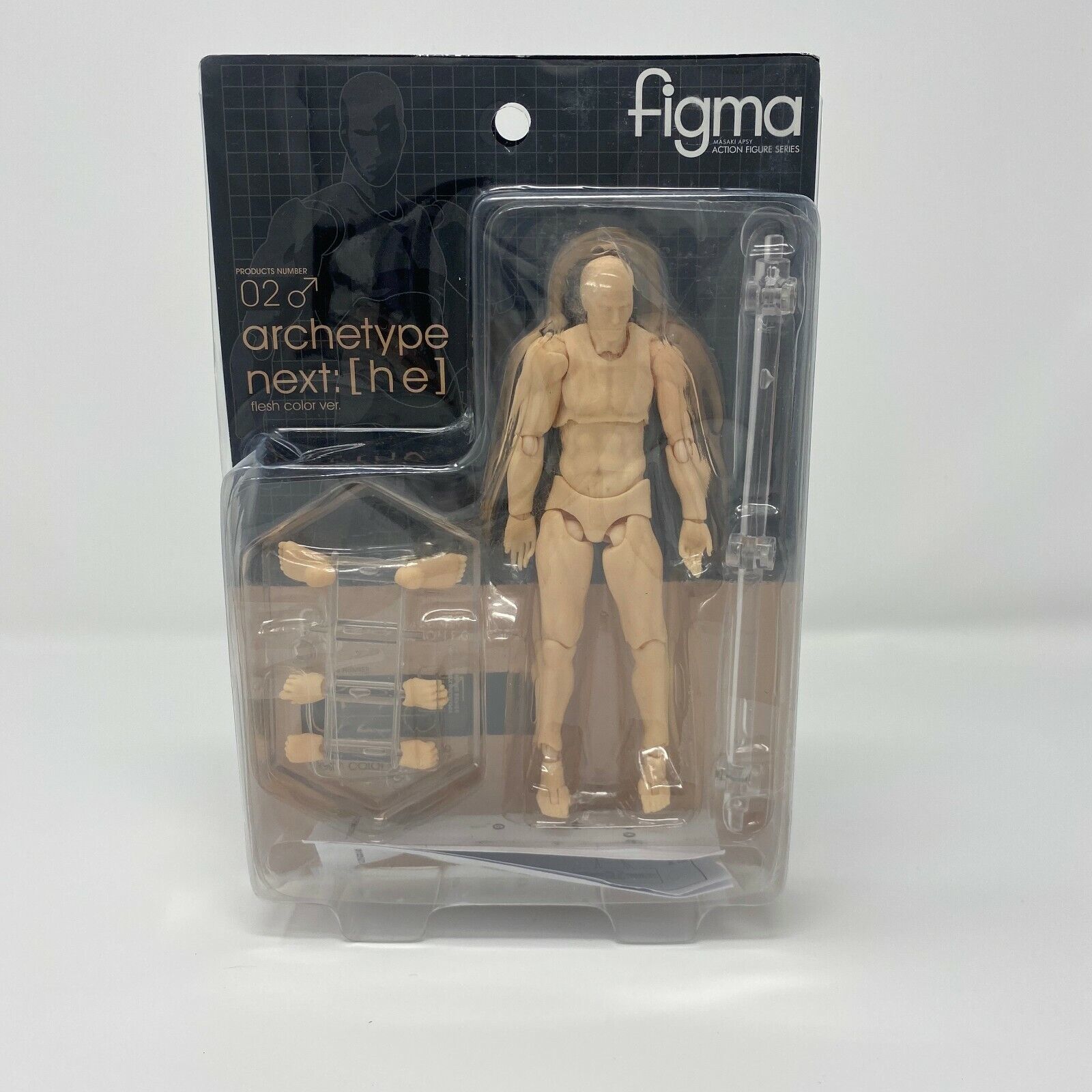 New Figma Archetype She Flesh Color And He Flesh Color Set Action