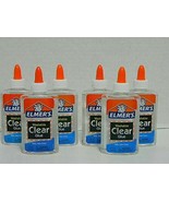 Elmer&#39;s Washable Liquid School Glue, Clear,  5 Ounce Bottles  6 pack - $12.99