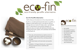 Eco-fin Be Well Green Tea and Aloe Paraffin Alternative, 40 ct image 3
