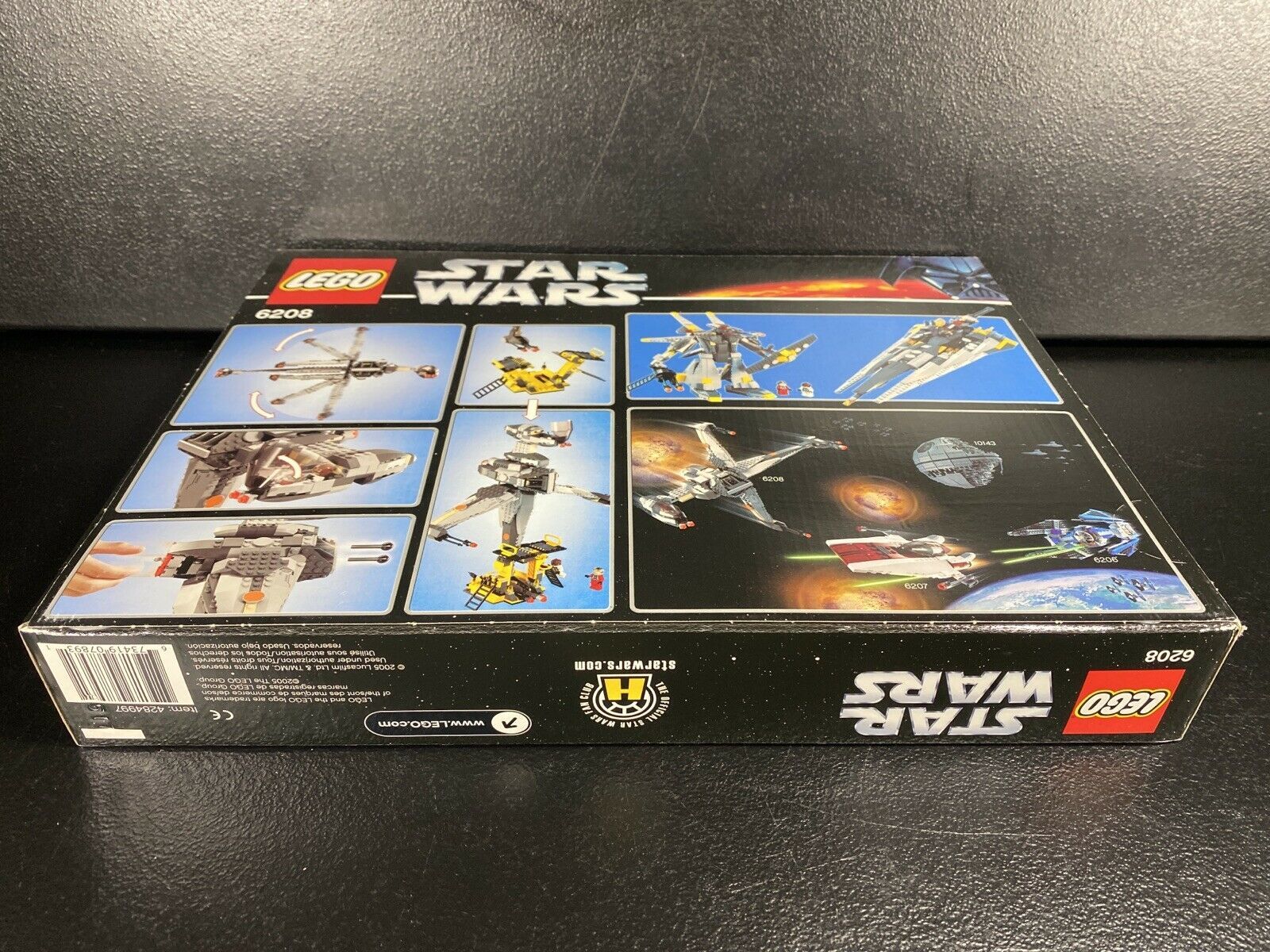 LEGO Star Wars 6208 Original B-Wing Fighter New In Sealed Box Rare 2005 ...