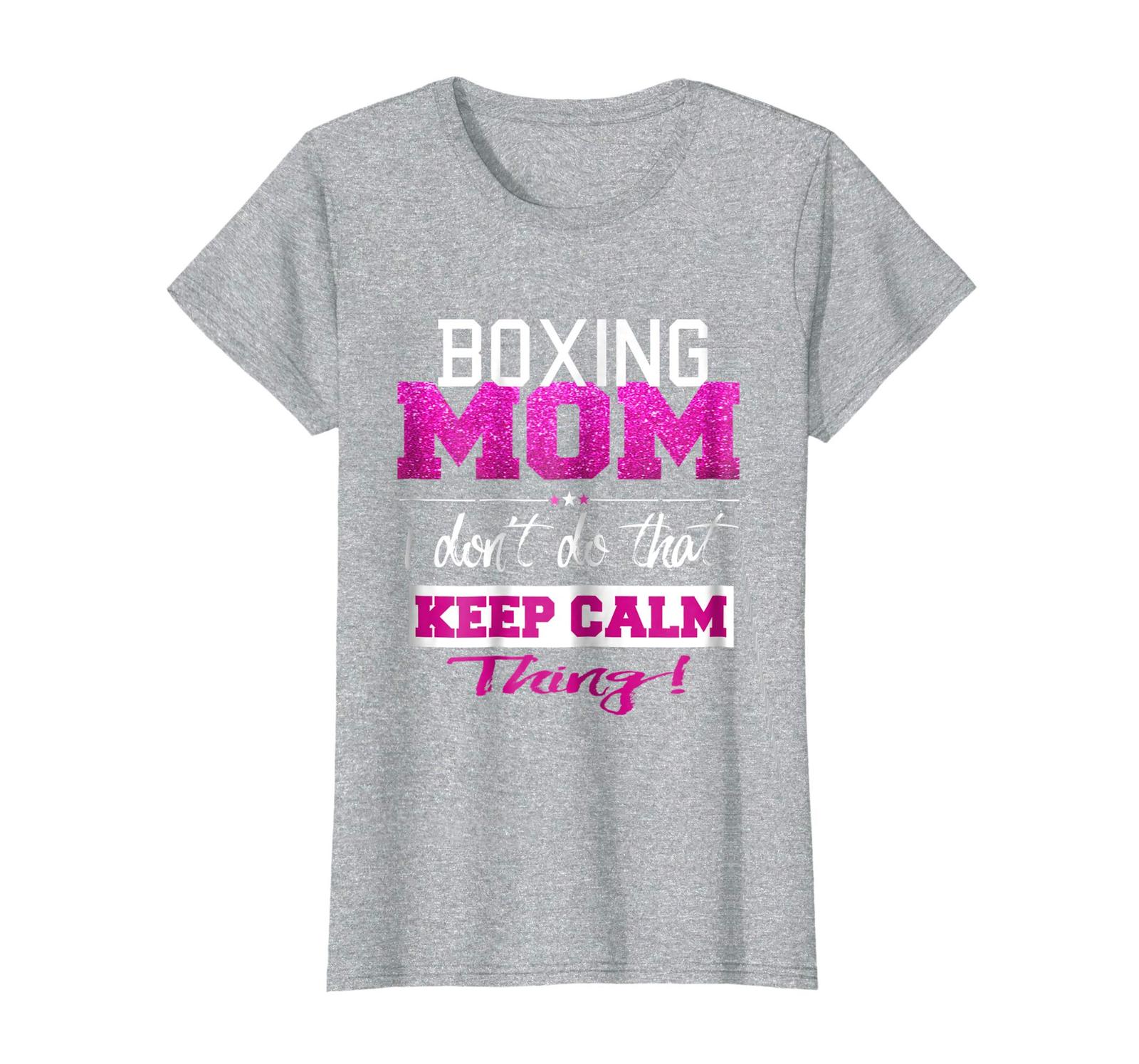 New Shirts Funny Boxing Mom T Shirt Best Mother TShirt Wowen Tops
