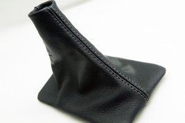 DSV Fits 2005-2009 Ford Mustang Real Black Leather Manual Shift Boot with Gray S - $19.79