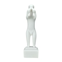 Double Flute Player Cycladic Idol Figurine of Avlitis Statue Sculpture - $52.27