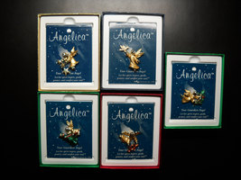 Angelica Guardian Angel Pins Lot of Five 1994 Gigi Accessories Original ... - $24.99