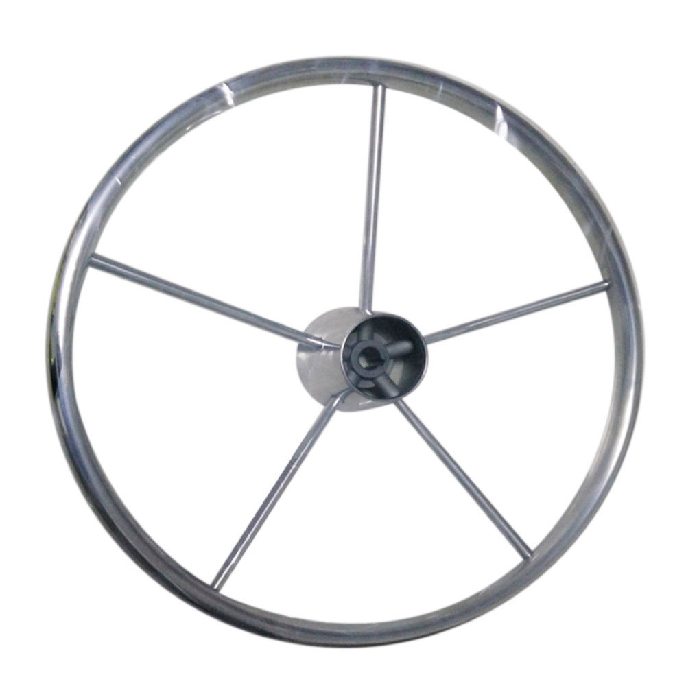 Marine Stainless Steel Steering Wheel 9 Spokes Destroyer Style Steering