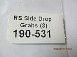 Cal Scale # 190-531 RS Side Drop Grabs, 8 Each HO-Scale image 2