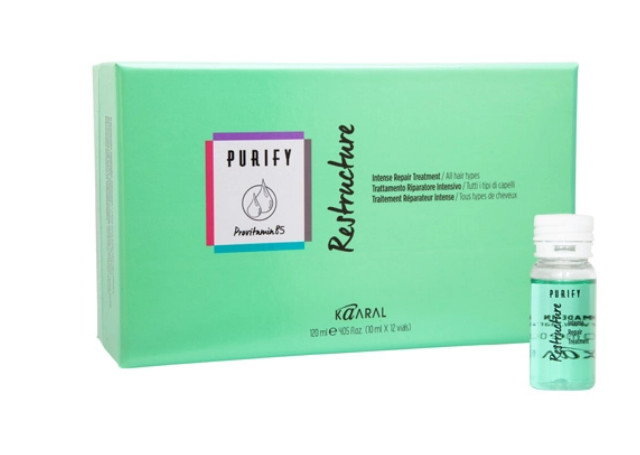 Kaaral Purify Professional Restructure Treatment for Damaged Hair - 12 ...