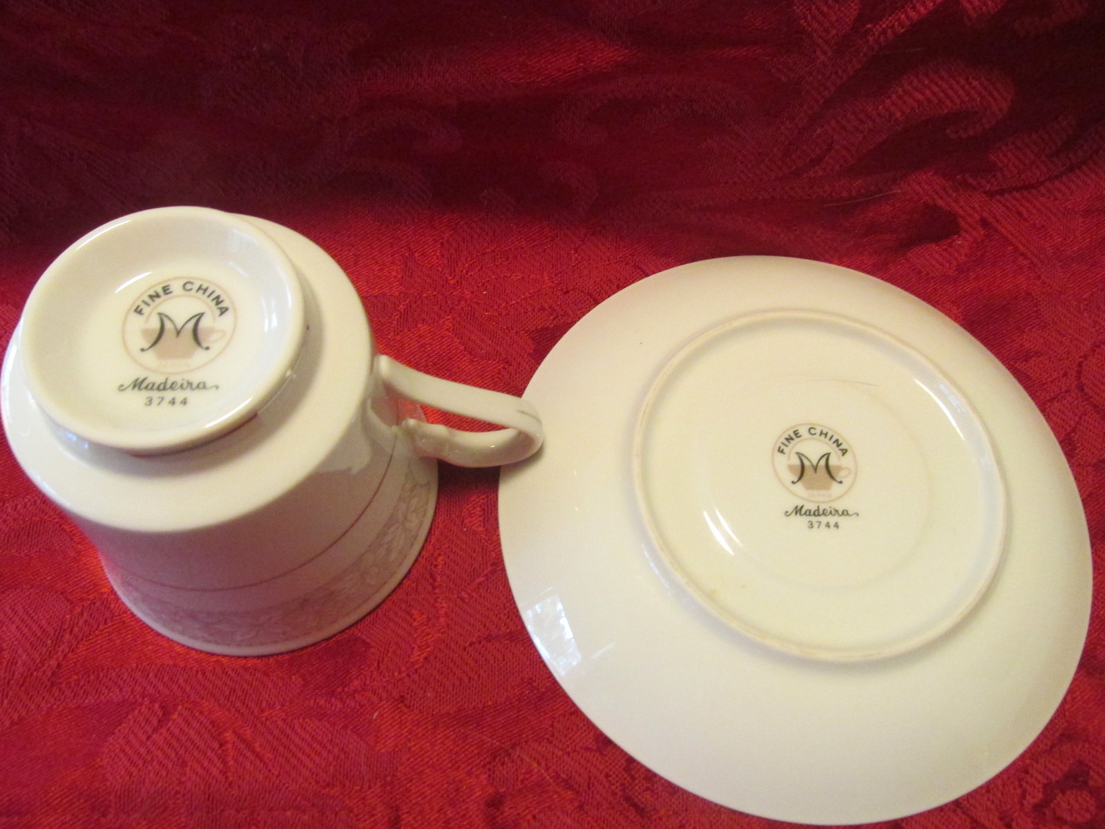 Vintage Madeira Coffee Cup and Saucer - Cup & Saucers