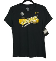 NWT Nike Dri-fit Women's University of Washington Huskies Tee Black M - $23.20