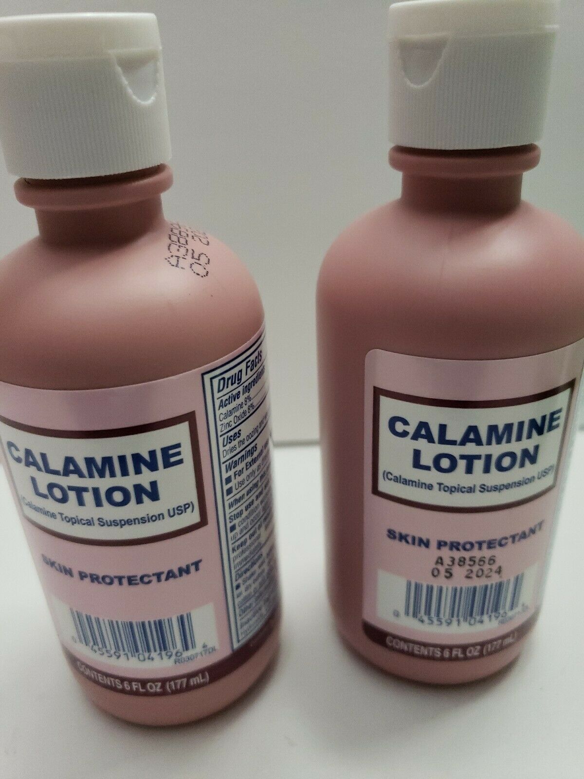 New ! 2 X 6 oz Calamine Lotion Skin Protectant Lotion Ointments