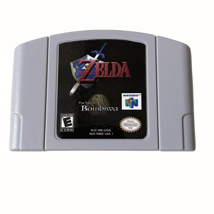 Zelda The Fate of The Bombiwa Game Cartridge For Nintendo 64 N64 USA Version