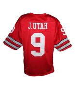 Johnny Utah Point Break Movie Keanu Reaves Men Football Jersey Red Any Size - $39.99