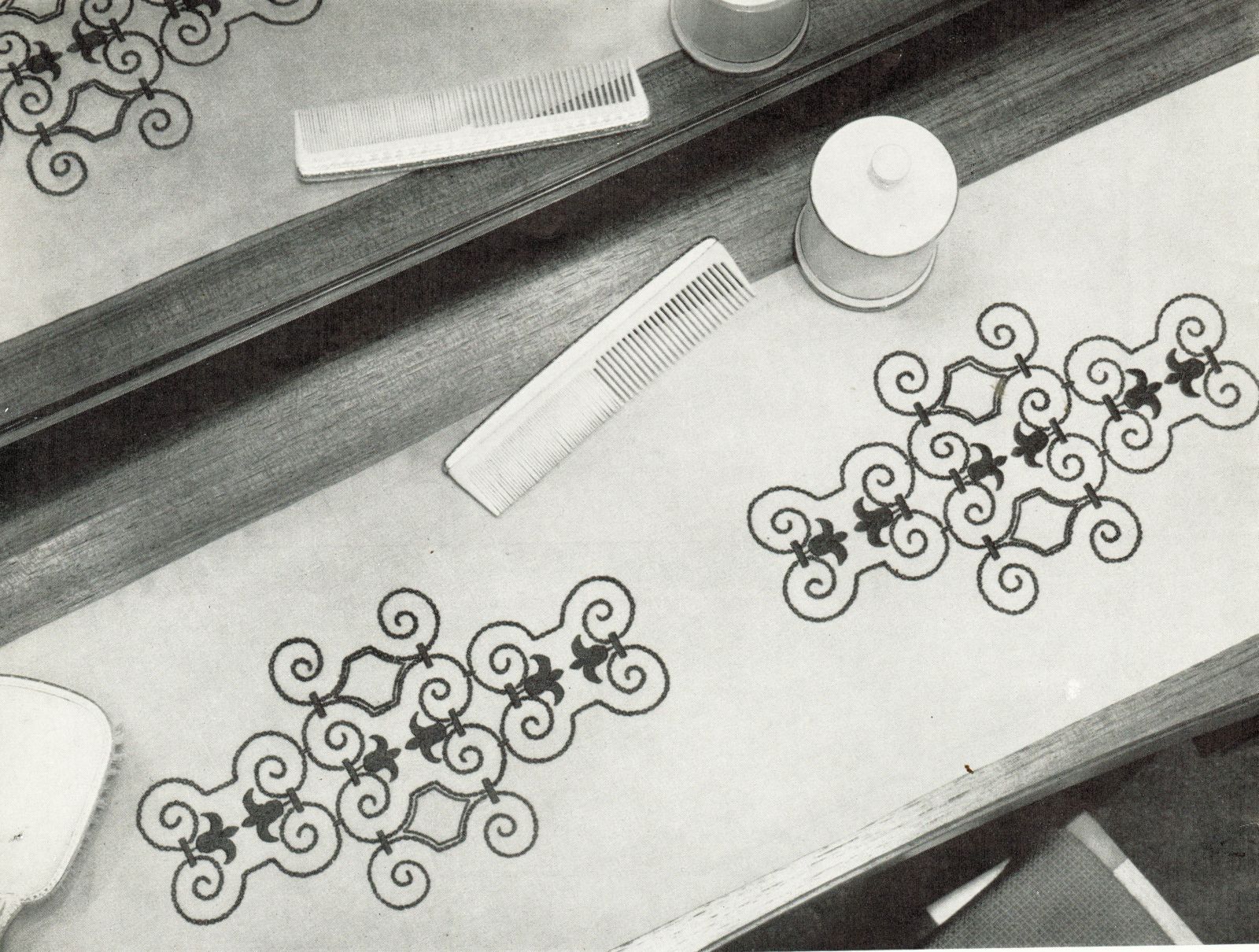 1966 Embroidery Inspired By Wrought Iron Designs Iron On Transfer Patterns Book Other Embroidery