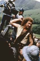 Mel Gibson in Braveheart Filming on Location in Scotland 24x18 Poster - $23.99