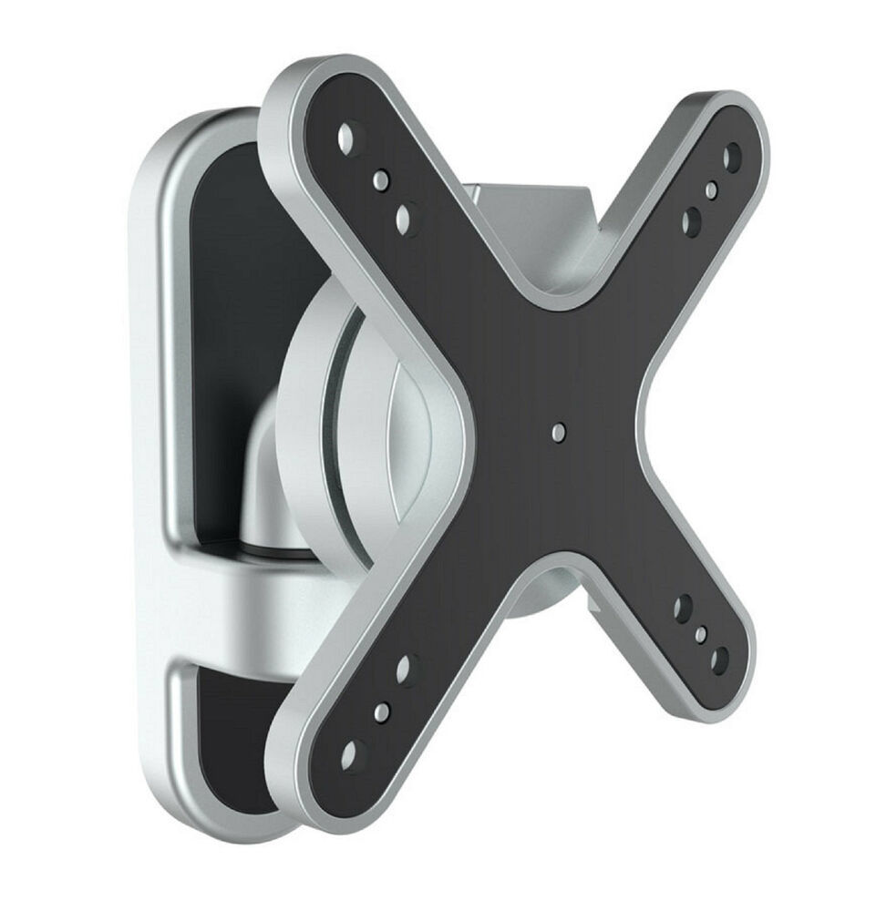 Pivoting Tilt TV Wall Mount Bracket For 1327in, VESA Patterns 100x100