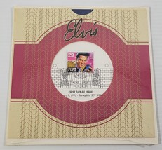 *R) 1993 Elvis Presley USPS First Day Issue Ceremony Program #9917 Stamp... - $7.91